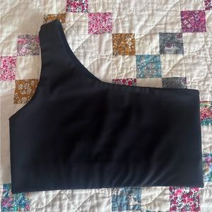 Girlfriend Collective One-Shoulder Sports Bra